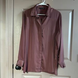 Black Tape_ Dusty Rose Blouse